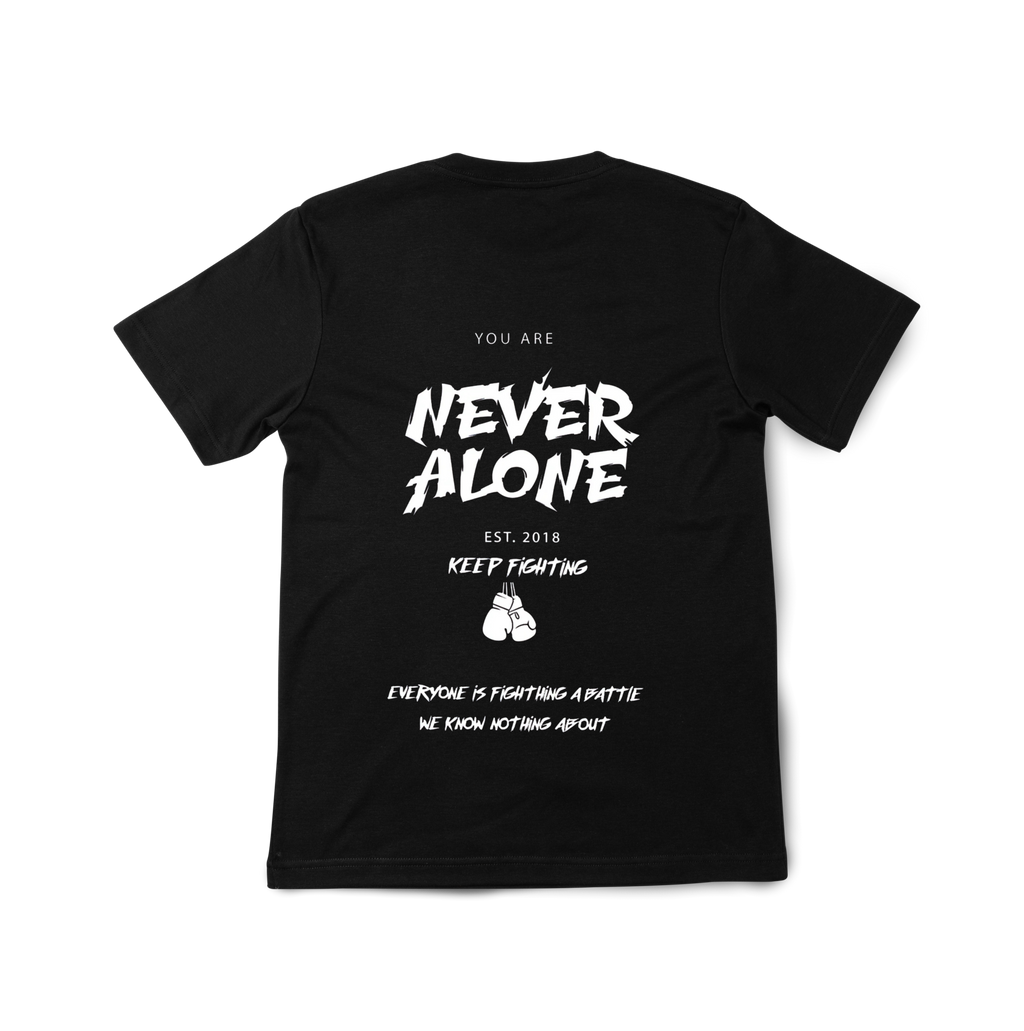 Never Alone oversized t shirt
