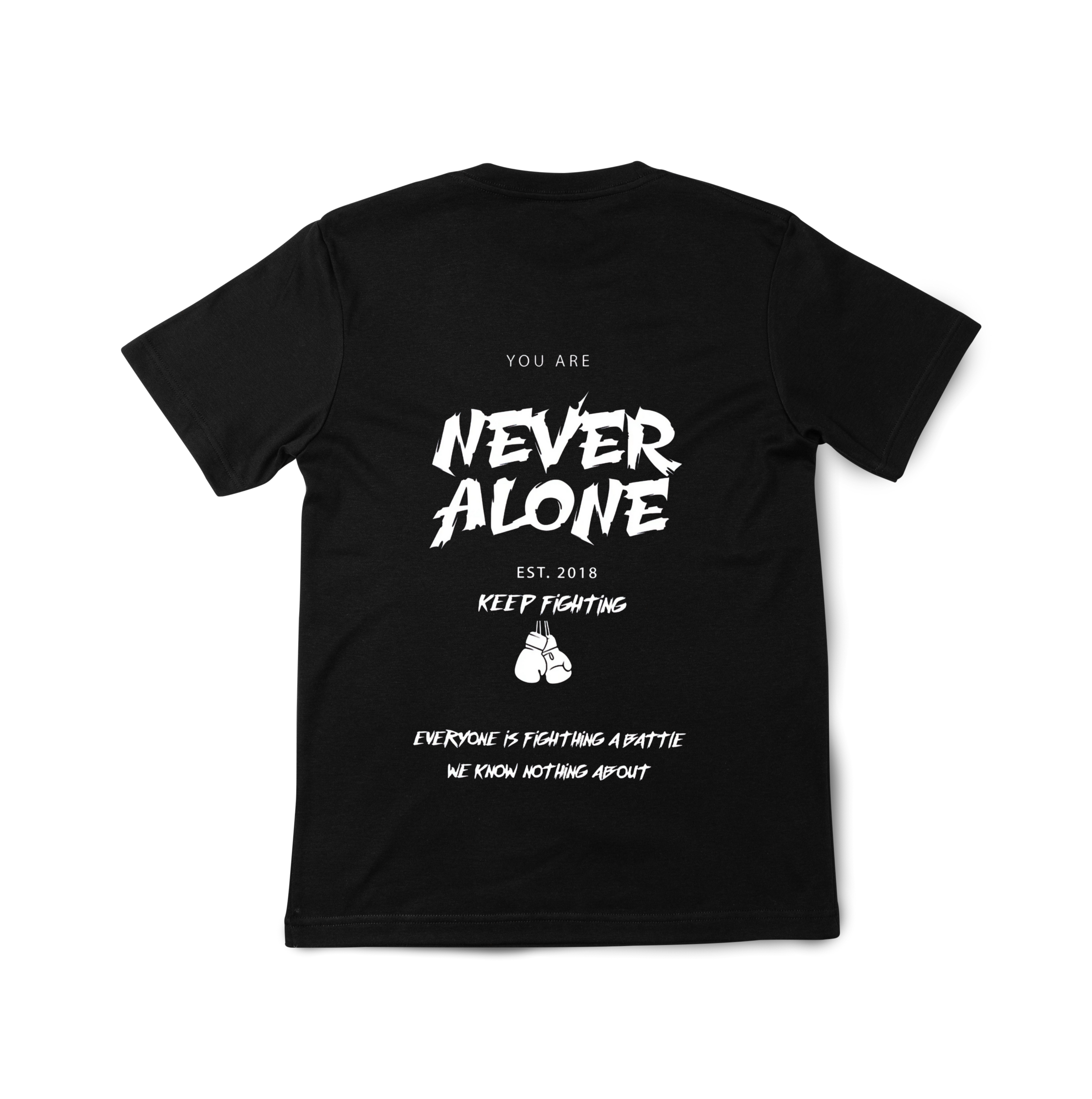 Never Alone oversized t shirt